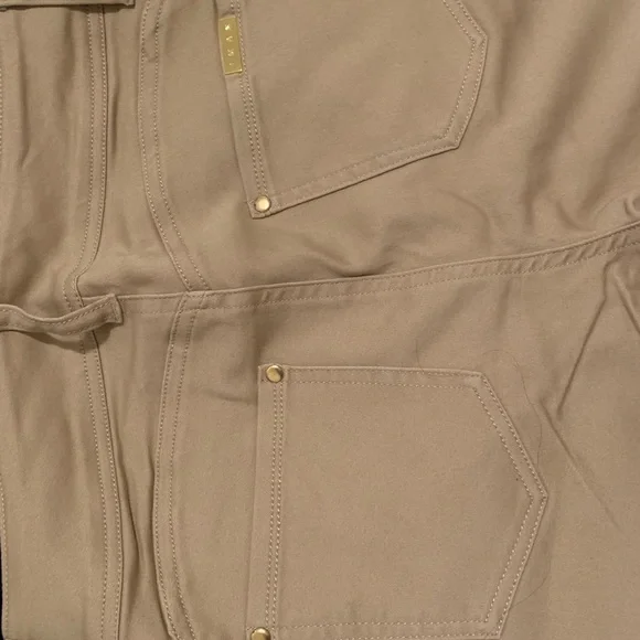 Beige IMAN straight leg pant - Picture 7 of 7
